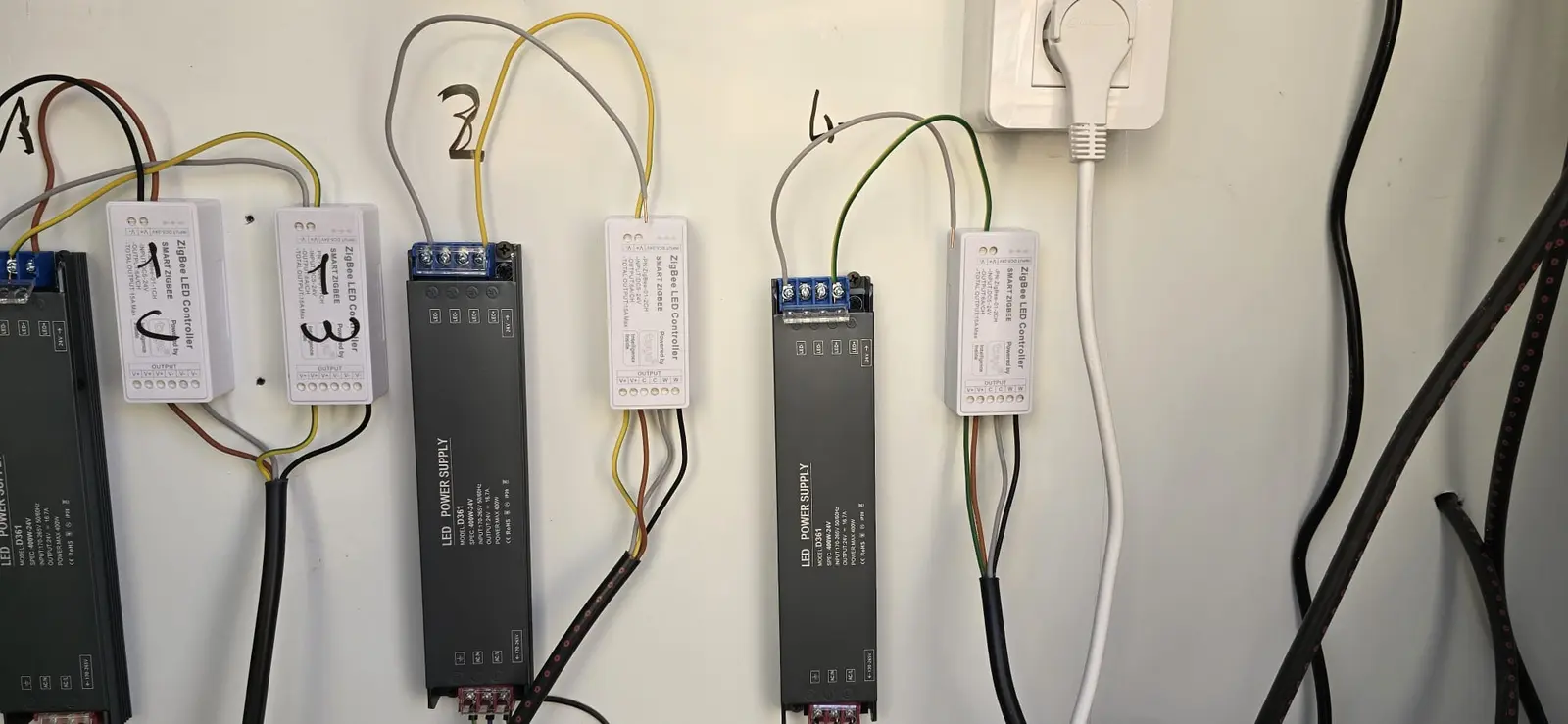 Système de contrôle d’un éclairage LED